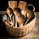 Cooking Wooden Utensil Set - Aussie Premium Deals