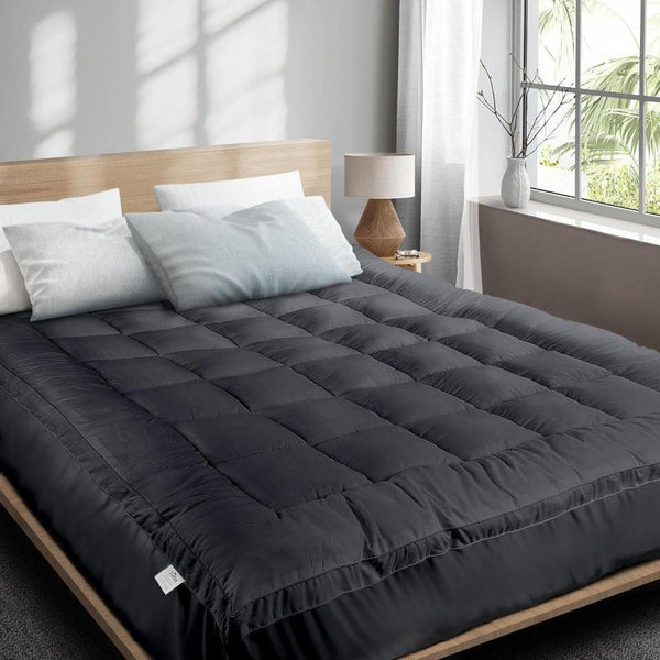 Bamboo Charcoal Mattress Topper - Aussie Premium Deals