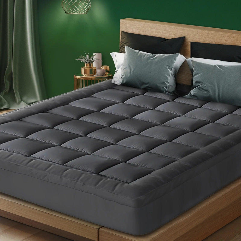 Bamboo Charcoal Mattress Topper - Aussie Premium Deals